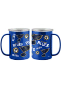 St Louis Blues 15oz Sticker Ultra Mug Stainless Steel Tumbler - Blue