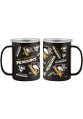 Pittsburgh Penguins 15oz Sticker Ultra Mug Stainless Steel Tumbler - Black