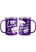 Purple K-State Wildcats 15oz Sticker Ultra Stainless Steel Tumbler