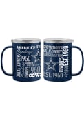 Dallas Cowboys 15oz Spirit Ultra Mug Stainless Steel Tumbler - Blue