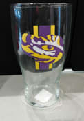 LSU Tigers 20 OZ Half Stripe Pint Glass