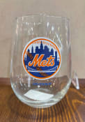 New York Mets 16OZ Stemless Wine Glass