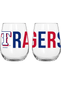 Texas Rangers 16OZ Overtime Stemless Wine Glass