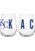 Kansas City Royals 16OZ Overtime Stemless Wine Glass