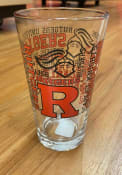 Rutgers Scarlet Knights 16OZ Spirit Pint Glass