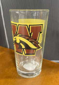 Western Michigan Broncos 16OZ W Horse Pint Glass
