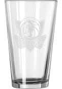 Dallas Mavericks 16oz Logo Frost Etched Pint Glass