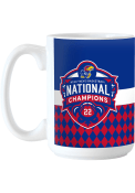 Kansas Jayhawks 15oz 2022 National Champions Mug
