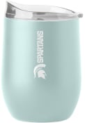 Michigan State Spartans 16OZ Powder Coat Stainless Steel Tumbler - Green
