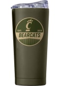 Olive Cincinnati Bearcats 20OZ Powder Coat Stainless Steel Tumbler