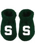 Michigan State Spartans Baby Team Color Bootie Boxed Set - Green