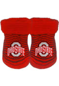 Ohio State Buckeyes Baby Stripe Bootie Boxed Set - Red