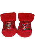 Texas Tech Red Raiders Baby Stripe Bootie Boxed Set - Red