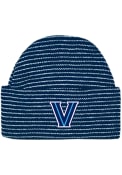Villanova Wildcats Stripe Newborn Knit Hat - Navy Blue