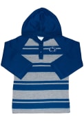 Penn State Nittany Lions Toddler Rugby Stripe Hooded Sweatshirt - Navy Blue