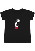 Black Infant Cincinnati Bearcats Primary Logo T-Shirt