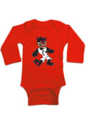 Red Baby Cincinnati Bearcats Mascot One Piece