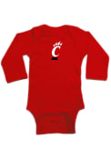 Red Baby Cincinnati Bearcats Primary Logo One Piece