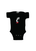 Black Baby Cincinnati Bearcats Embroidered Logo One Piece