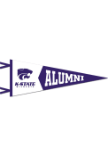Purple K-State Wildcats 12X30 Alumni Pennant