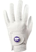 White K-State Wildcats Team Logo Gloves