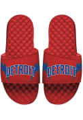 Detroit Pistons 2022 City Edition Flip Flops - Red