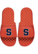 Syracuse Orange Primary Logo Flip Flops - Orange