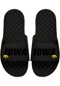 Iowa Hawkeyes Tonal Pop Flip Flops - Black