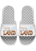 Cleveland Cavaliers 23 City Edition Slide Sandals Flip Flops - White