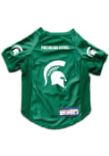 Michigan State Spartans Team Logo Pet Stretch Pet Jersey
