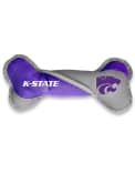 Purple K-State Wildcats Tug Bone Pet Toy
