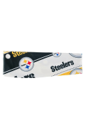 Pittsburgh Steelers Womens Stretch Patterned Headband - White