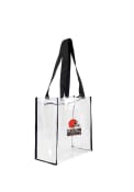 Cleveland Browns Stadium Approved 12 x 12 x 6 Clear Bag - White