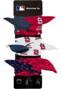 St Louis Cardinals Kids Wired Hair Ribbons - Red