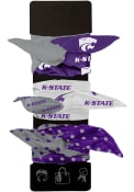 K-State Wildcats Kids Wired Hair Ribbons - Purple