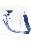 St Louis Blues Clear Ticket Clear Bag - White