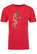 Paul DeJong Red Spelled Out Fashion Player Tee