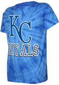Kansas City Royals Tie Dye Fashion T Shirt - Blue