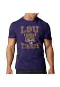 47 LSU Tigers Purple #1 Design Fashion Tee