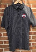 Ohio State Buckeyes Primary Logo Polo Shirt - Charcoal