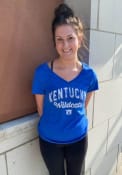 Kentucky Wildcats Womens Favorite T-Shirt - Blue