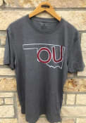 Oklahoma Sooners Heritage Fashion T Shirt - Grey