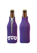 TCU Horned Frogs Glitter Bottle Coolie