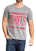 Kansas City Chiefs Touchdown Fashion T Shirt - Grey