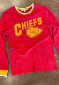 Kansas City Chiefs Junk Food Clothing Ringer Fashion T Shirt - Red