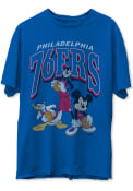 Philadelphia 76ers Junk Food Clothing Disney Fashion T Shirt - Blue