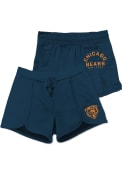 Chicago Bears Womens Junk Food Clothing Scrimmage Shorts - Navy Blue