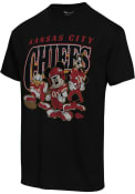 Kansas City Chiefs Junk Food Clothing DISNEY HUDDLE UP T Shirt - Black