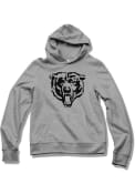 Chicago Bears Junk Food Clothing PULLOVER Fashion Hood - Grey