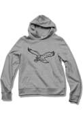 Philadelphia Eagles Junk Food Clothing PULLOVER Fashion Hood - Grey